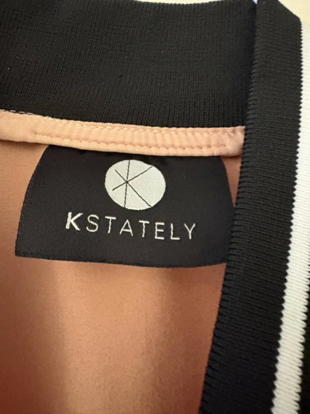 Karamo Bomber Jacket in Dusty Rose